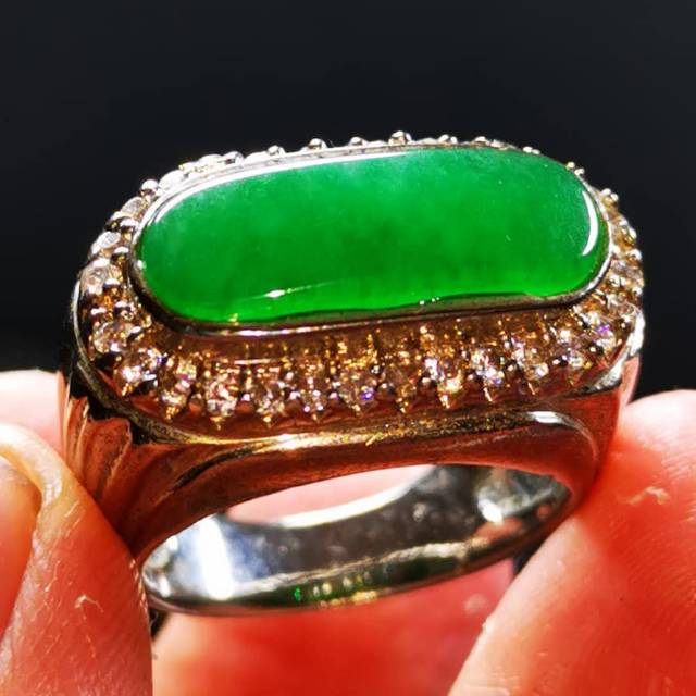 Batu natural giok burma type b super crystal