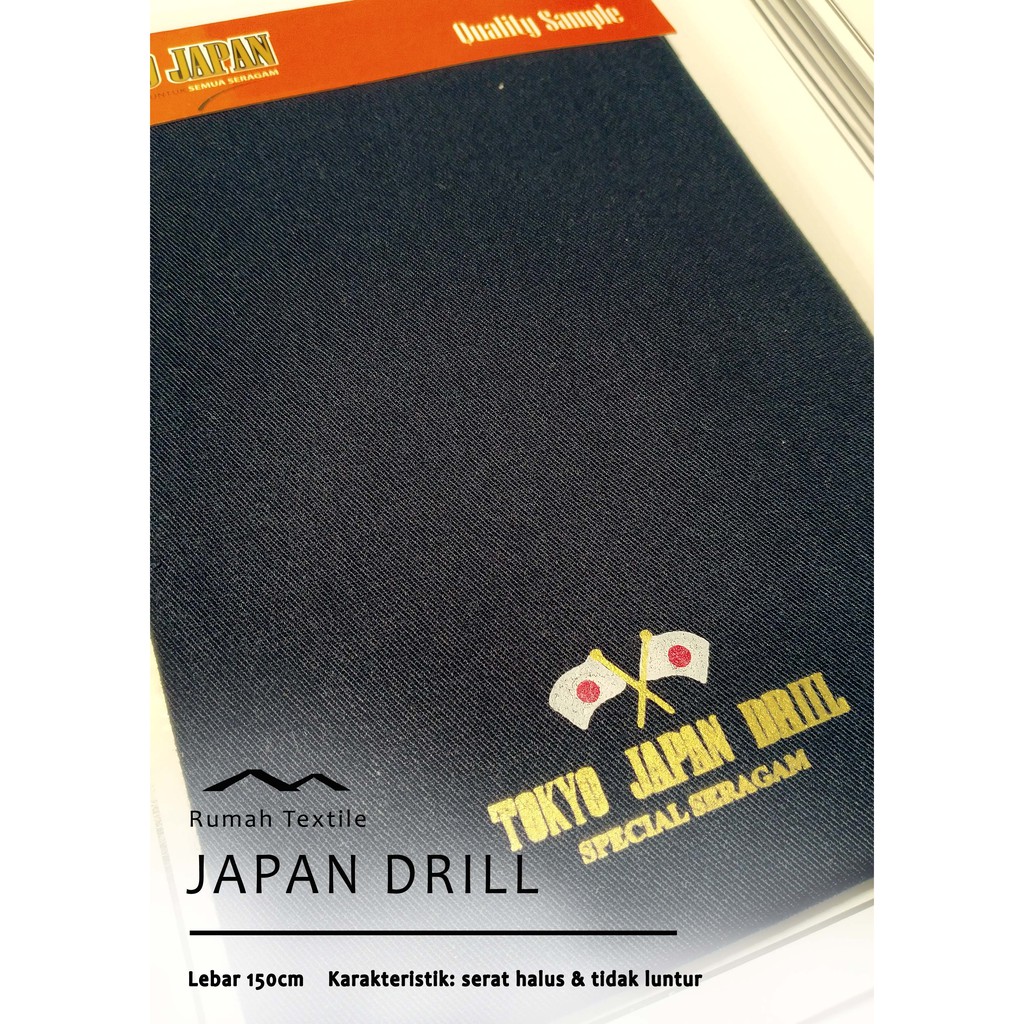 KAIN DRILL/DRIL/KAIN SERAGAM/KAIN DRIL/DRILL JEPANG/JAPAN DRILL/AMERICAN DRILL