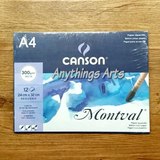 

Sale Canson Montval A4 - 300Gsm 12Sheets Terbatas