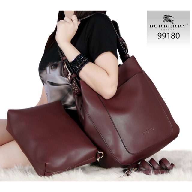 Tas Burberry (Hobo Slouchy 2in1) 99180