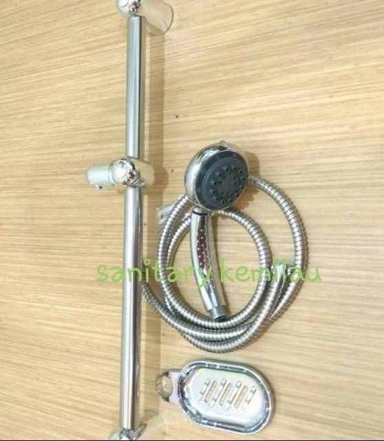 Shower Tiang Kamar Mandi set - Hand shower Mandi Set