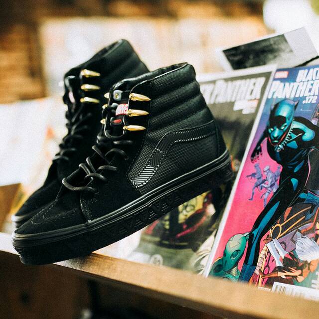 VANS x MARVEL SK8 HI BLACK PANTHER ORIGINAL
