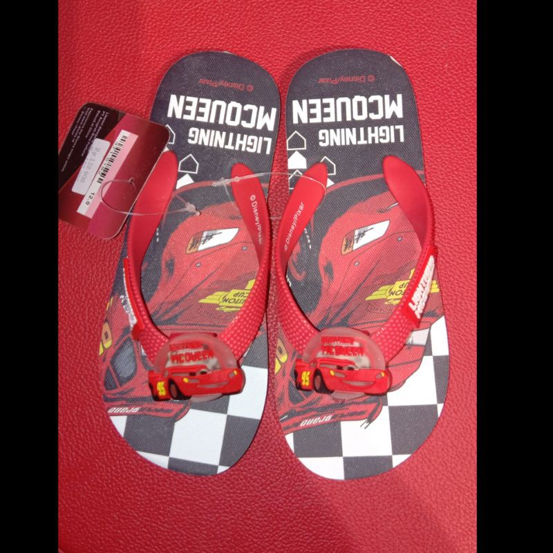 sandal anak laki-laki karakter mcquen/lighting