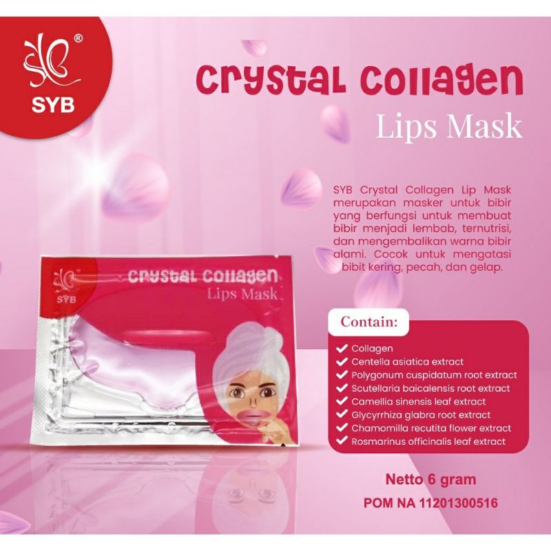 SYB COLLAGEN CRYSTAL GOLD EYE MASK/Crystal Collagen Lips Mask