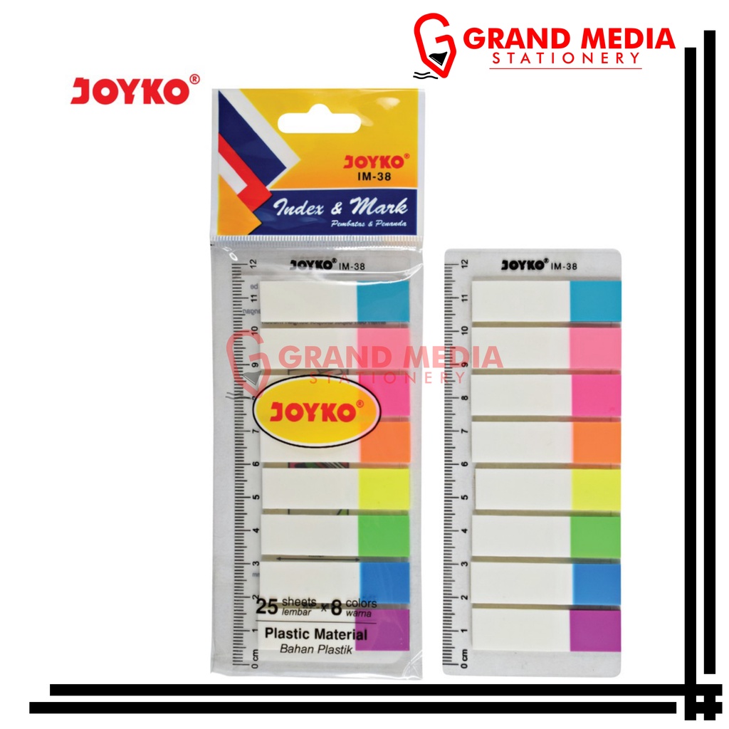 

[GRAND MEDIA] PENANDA / PEMBATAS / INDEX & MARK JOYKO IM-38 / PLASTIK