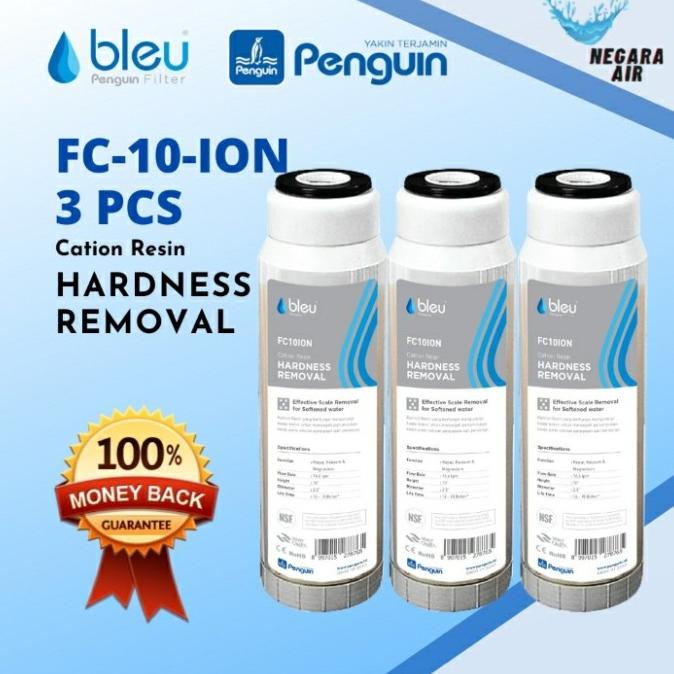 Harga Gudang Filter Air Penguin Sumur/Toren Catridge 10In Resin 3 Pcs