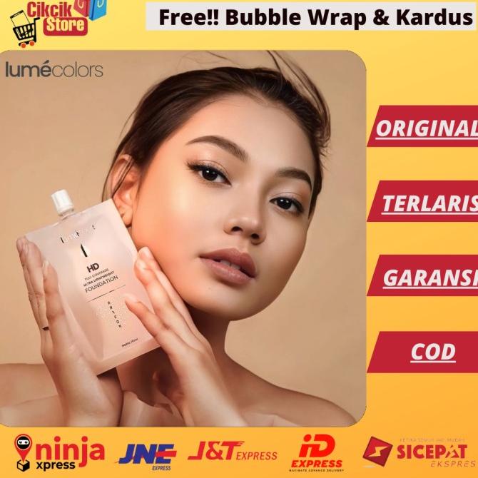 Sale Foundation Lumecolors Share In Jar Hd Full Coverage Foundation 10 Ml - Paling Dicari