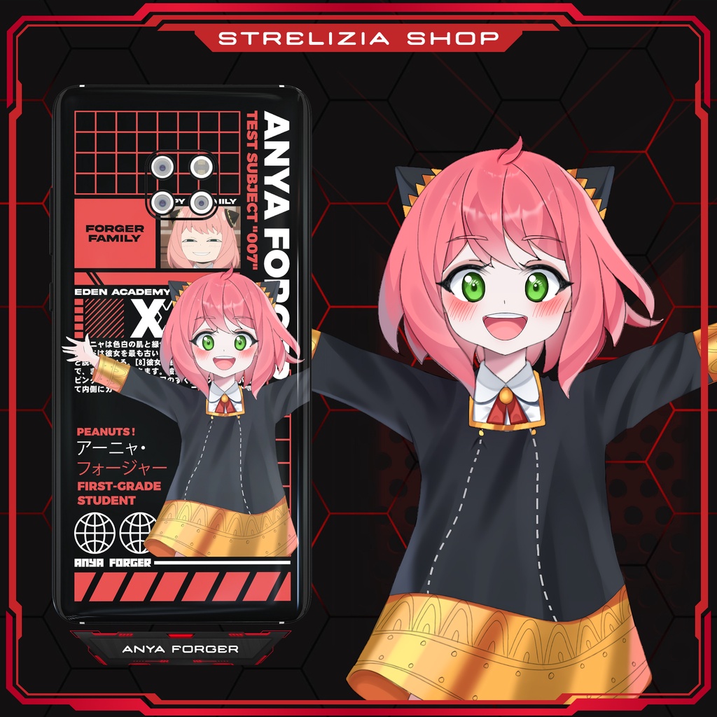 Phone Case Spy X Family Anya Forger