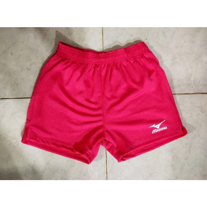 celana volly pendek cewe,polos, asics,Mizuno belah coak