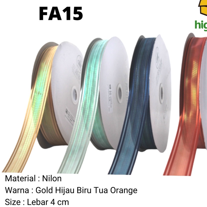 

Pita balon, Pita Pesta, Pita Bunga, lebar 2.8cm 1 Roll I FA15