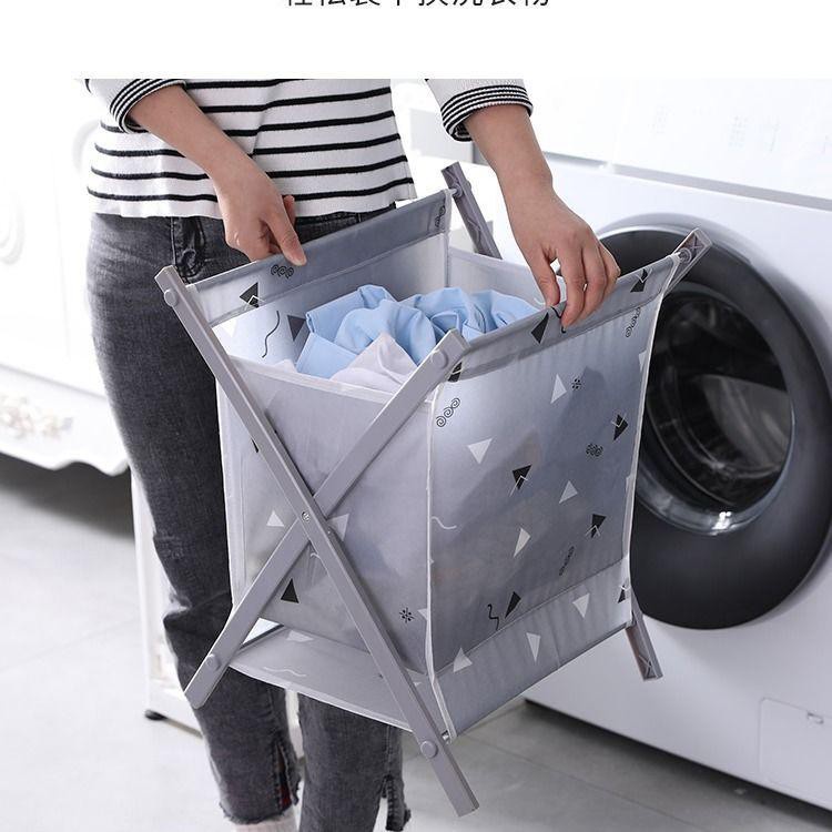 SHENAR Keranjang Baju Laundry Bag Keranjang Pakaian Kotor Laundry Bag Bisa Di Lipat/  MULTI STORAGE BASKET