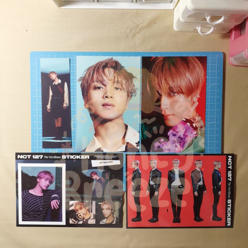 

READ DESC - HAECHAN STICKER BOOKMARK POSTCARD NCT 127 STICKER