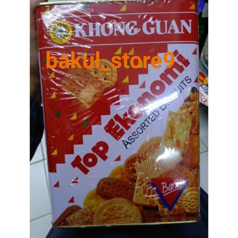 Khong Guan Top Ekonomi Assorted Biscuits 1150 Gr