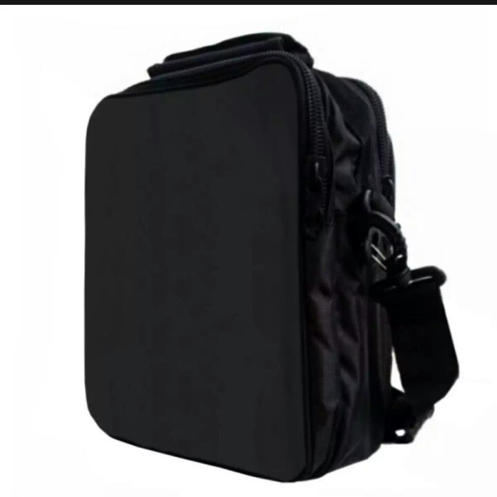 Santer tas selempang pria tas fashion pria tas ipad 8 inchi - black
