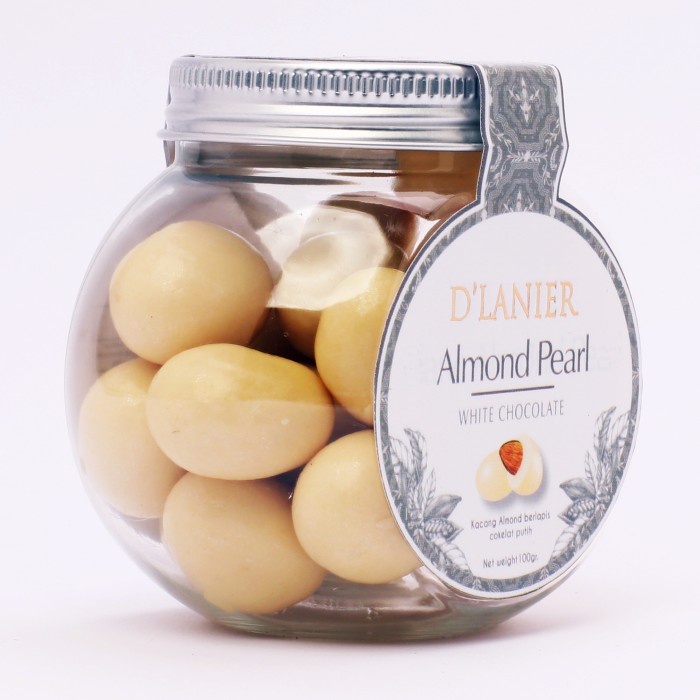 4eh Dlanier Almond Pearl White Chocolate 60Jhh