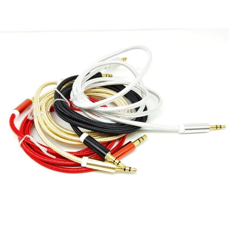 Kabel Aux Audio 1in1 Jack 3.5mm mobil speaker