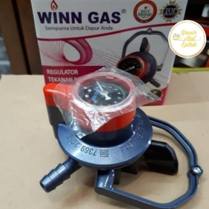 siap kirim] Kepala regulator win gas W900 M dual lock ORIGINAL