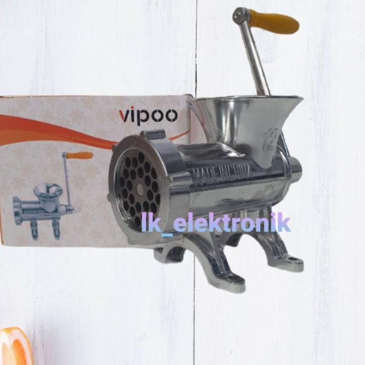 Modern.. Gilingan Daging Manual No 12 Penggiling Daging Serbaguna Stainless