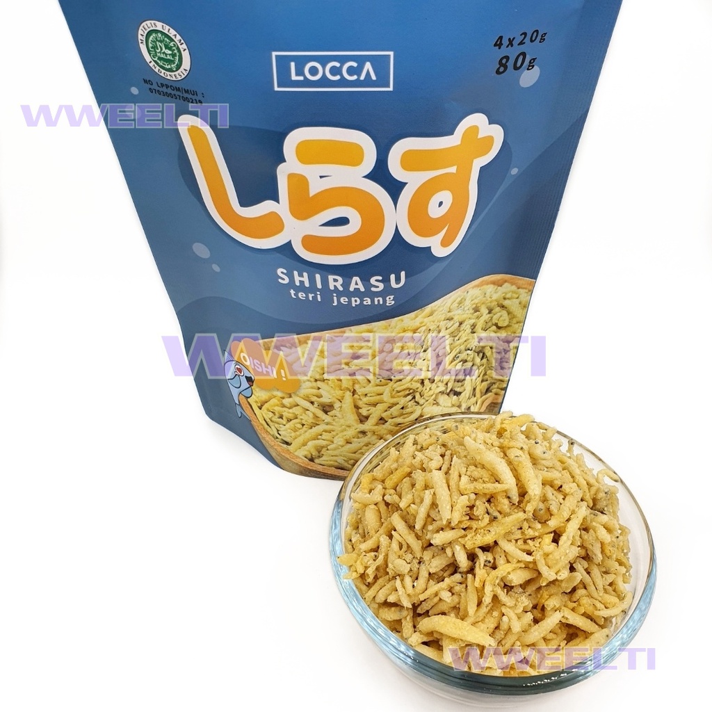 

Locca Shirasu Teri Oven Jepang 80gr