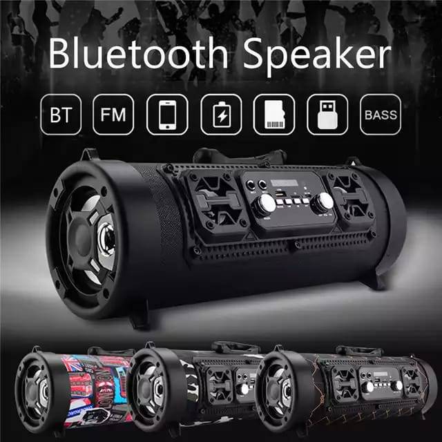 Speaker bluetooth . Fm radio . Boombox