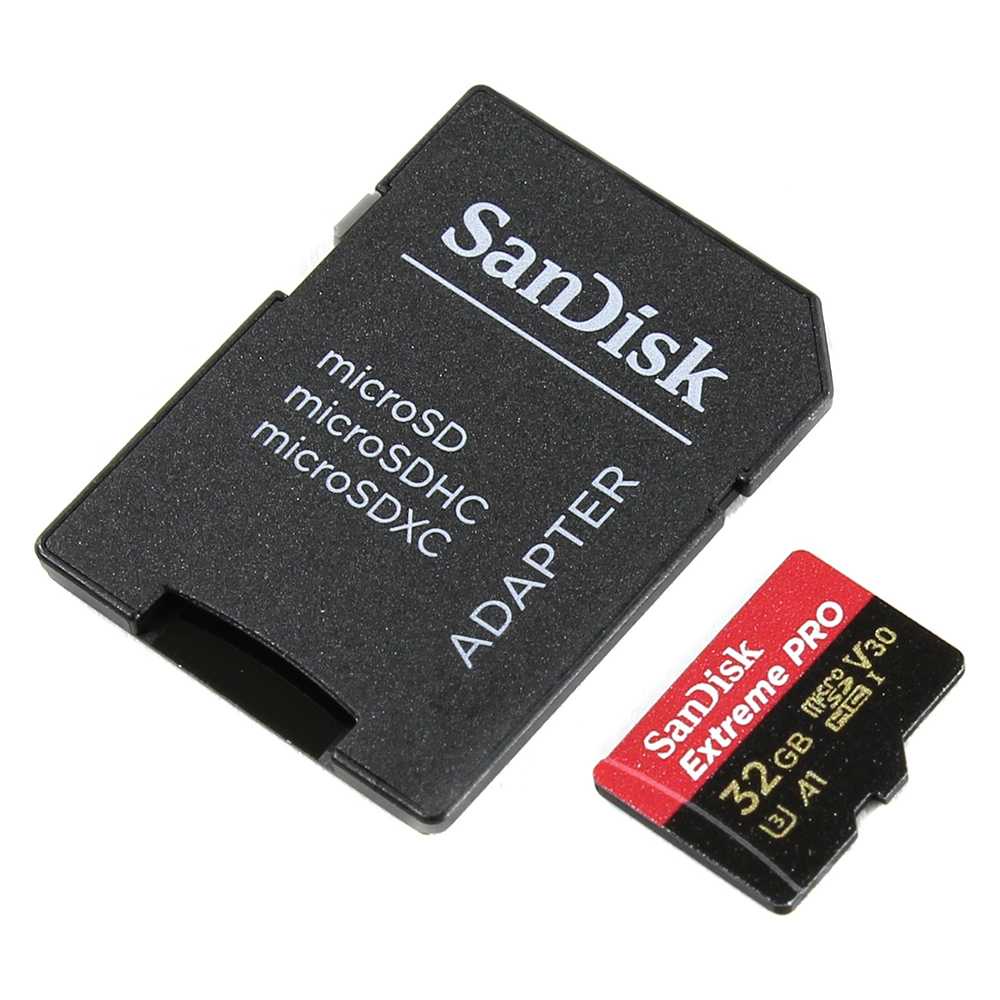 IDN TECH - Sandisk MicroSD Extreme Pro A1 V30 UHS-1 (100MB/s) - SDSQXCG