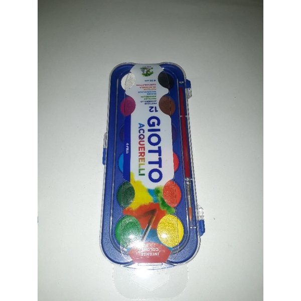 

Giotto acquerelli 12 colours / cat air diameter 30mm