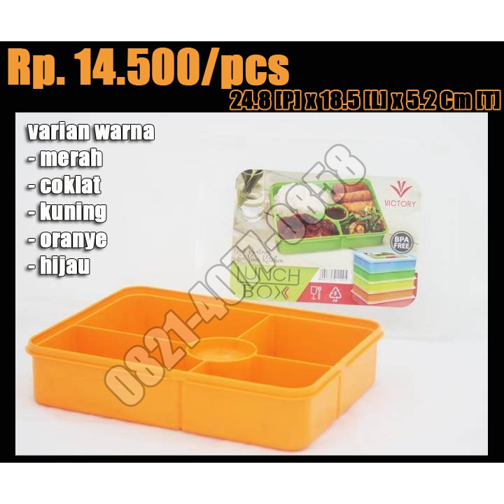  Jual  Lunch Box Plastik  Murah  Toko Tempat  Makan Bento 