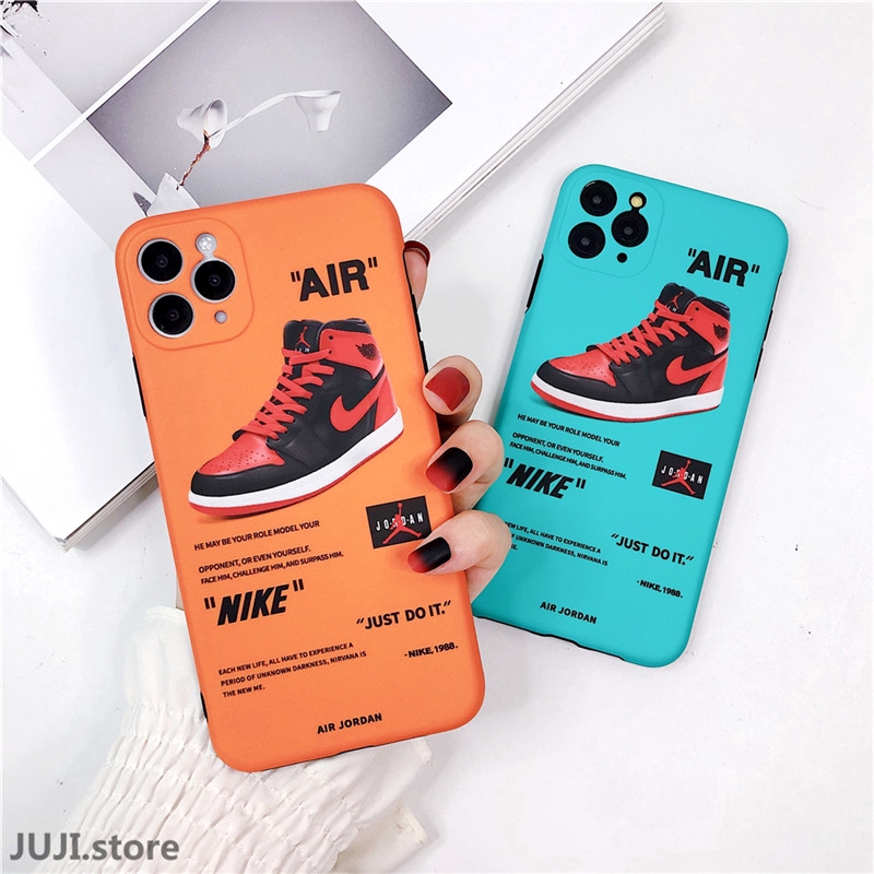 2020 popular AJ Silicone Bumper Phone Case iPhone X Xs Max XR 7 8 Plus 11 PRO IMD Soft  TPU Case