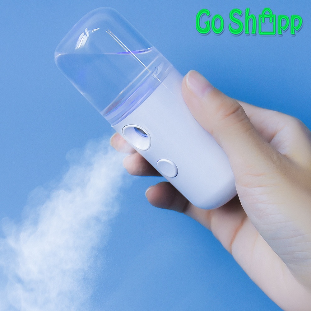 Nano Spray Portable Mini Pelembab Wajah - Nano Mist Sprayer Moisturizing Perawatan Wajah - Nano Spray Alkohol Disinfectant dan Sanitizer [NS01]