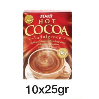 Delfi Hot Cocoa 10x25gr (1 renceng) - Hot Cocoa