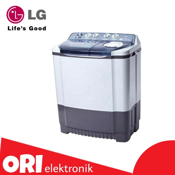 (SUSE) LG Mesin Cuci 2 Tabung 8kg P800N (SURABAYA-SIDOARJO ONLY)