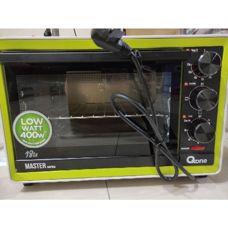 OVEN 18 LITER 800 WATT OXONE OX-8818 BARU OVEN LOW WATT