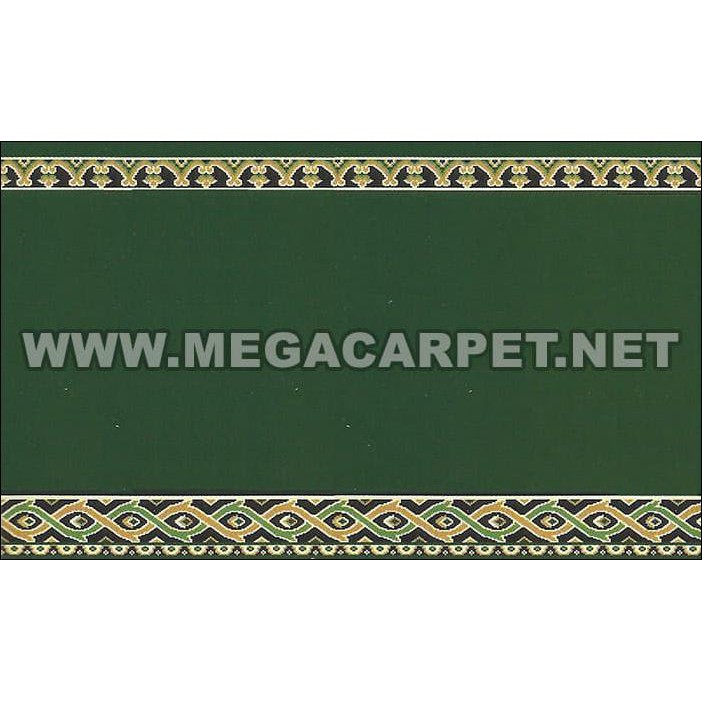 Sajadah Roll / Karpet Masjid / Karpet Mushola Polos Hijau
