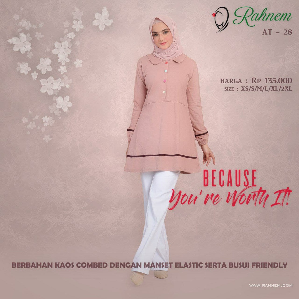 Atasan Wanita Rahnem / AT -28 / Fashion Muslim