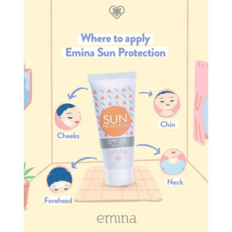 EMINA Sun Battle Sun Protection SPF 30 60mL PA+++ Sunblock | Sunscreen | Sun Block