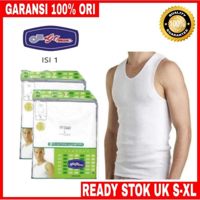 GTMAN Tanktop Singlet KATUN GTT-01 POLOS Original