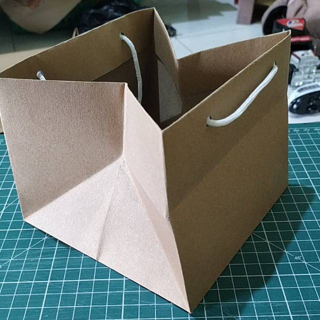 

Paperbag coklat15x15x12