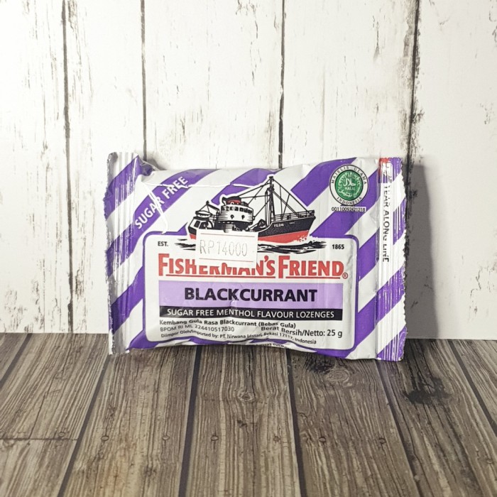 

TERLARIS PERMEN FISHERMAN'S FRIENDS BLACKCURRANT