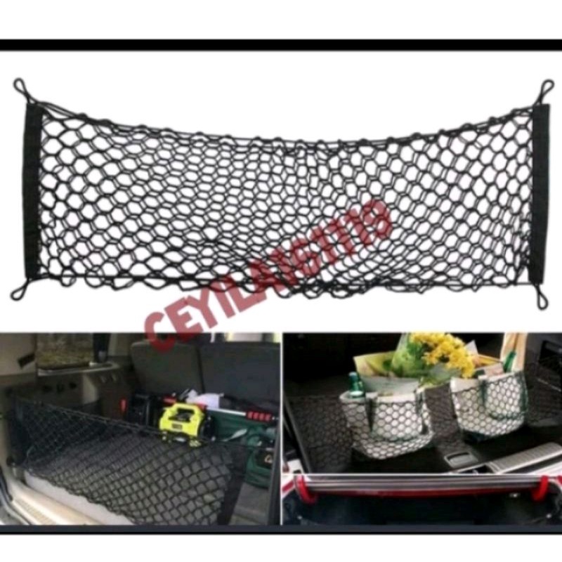Jaring Bagasi belakang ( Cargo net double) mobil New Agya/Ayla OLD