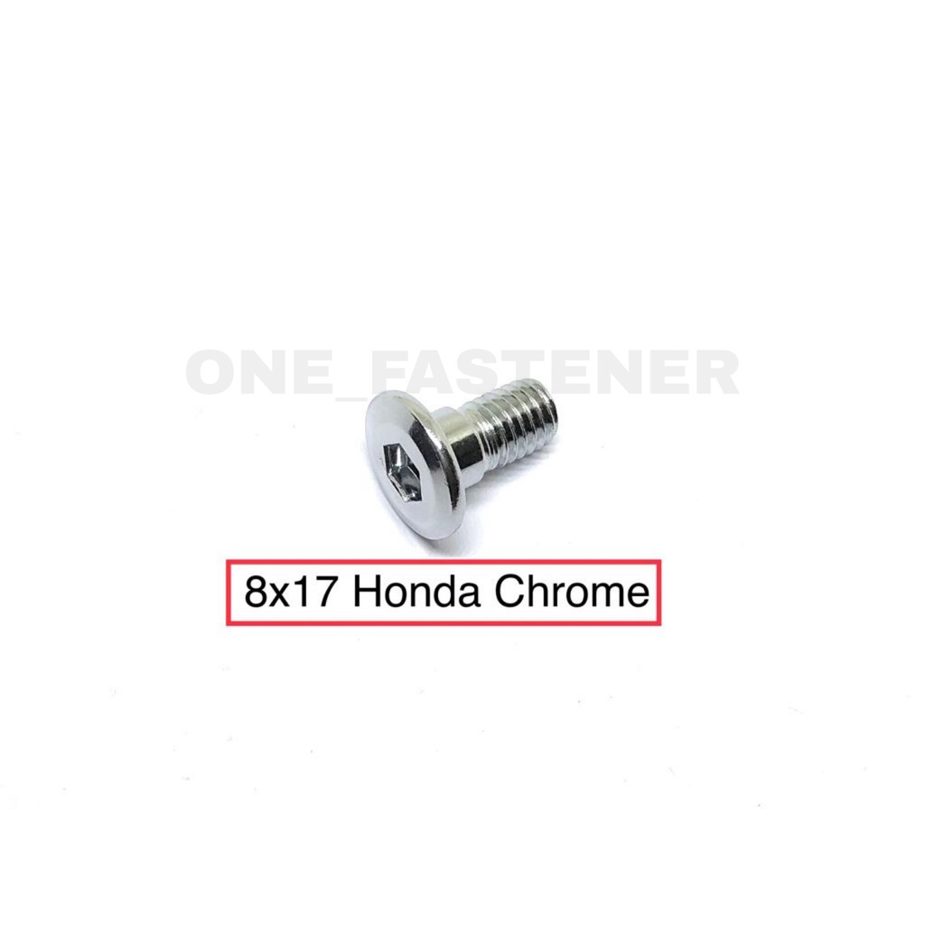 BAUT Disc CAKRAM piringan 8x17 Honda CHROME L6 M8x17 Beat vario Matic