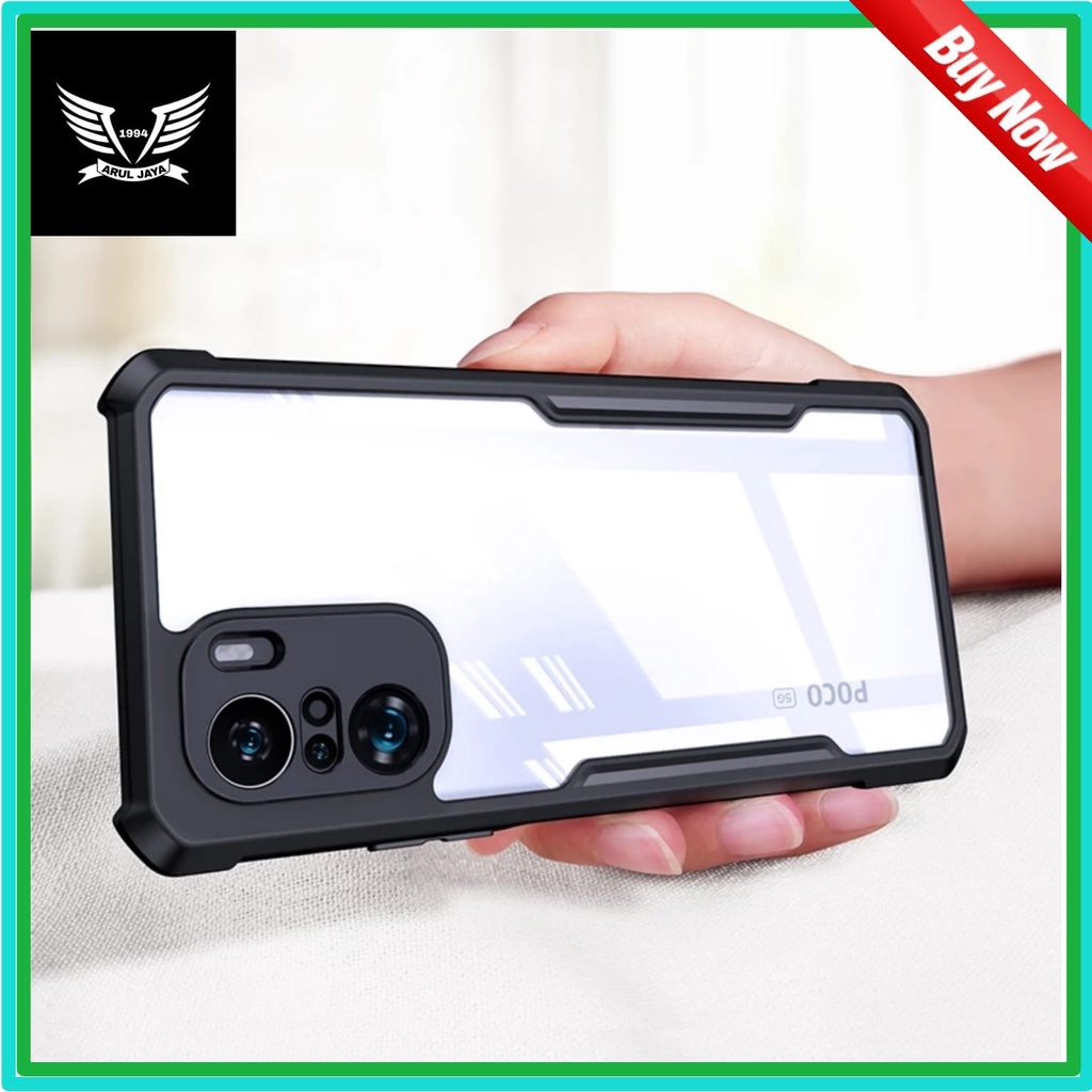 Case Xiaomi Poco M3(4G) - F3(5G) - Redmi 9T -10 - Redmi Note 10(4G) - 10s - 10Pro XUNDD Shield Trans