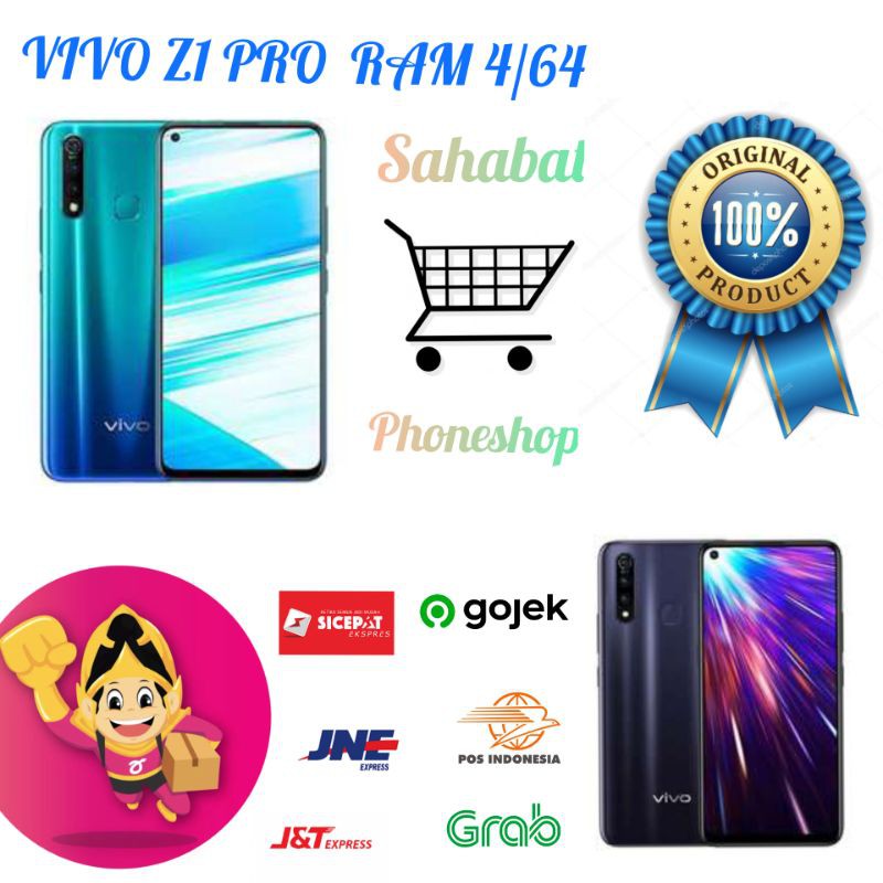 VIVO Z1 PRO  RAM 4/64 GB GARANSI RESMI VIVO INDONESIA