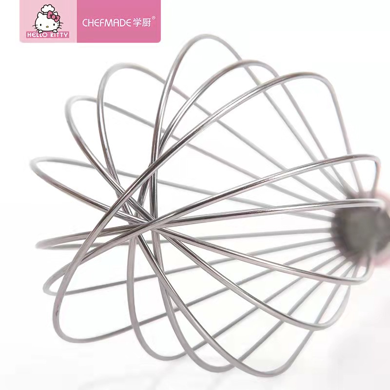 Hello Kitty Chefmade KT7007 Whisk Whisker Pengocok Kocokan Telur Pink