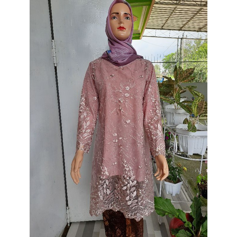 ATASAN KEBAYA TUNIK TUMPAL/ KEBAYA IBU PENGANTIN/KEBAYA AMONG TAMU/KEBAYA KINDANGAN