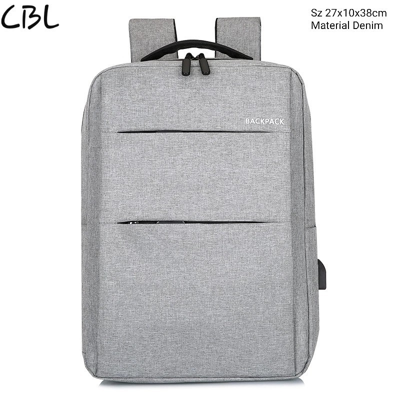 TAS RANSEL TAS GENDONG DENIM LAPTOP TERBARU