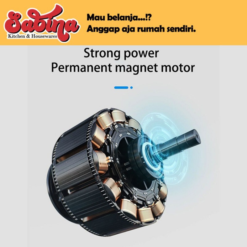 Pompa Angin Ban Portabel Mobil Motor Elektrik LCD Display Inflator