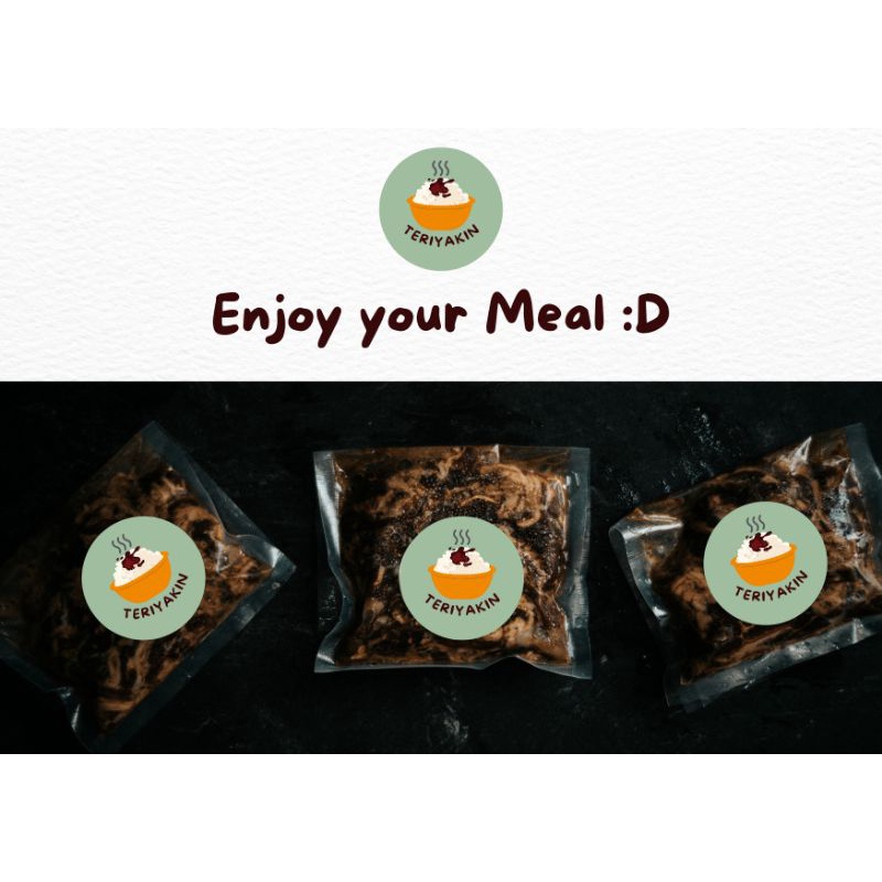 

Daging Marinasi Beef Teriyaki 250gram | Beef Slice Teriyaki 250gram