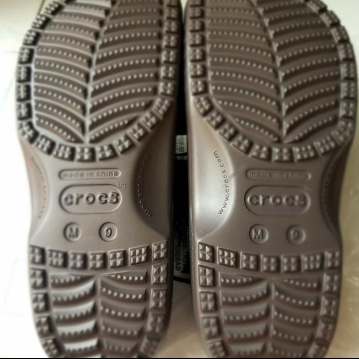 Sandal Crocs Yukon Leather pria/sandal Crocs Yukon Leather / Yukon