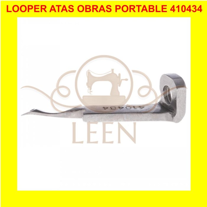 Looper Atas 410434 Mesin Jahit Obras Portable Putih LEEN