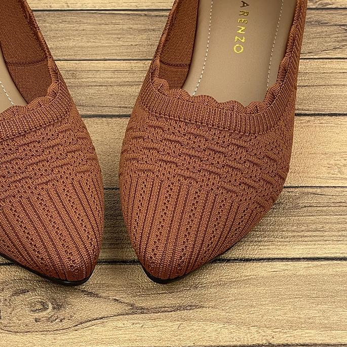 ◊ Sepatu Flat Rajut Import LC17 ~ Clarenzo ♩